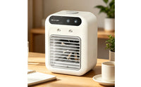 USB Cooling Fan Rechargeable Mist Fan Compact for Desk, Dorm Room