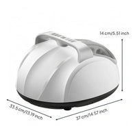 Air Compression Foot Massager Heat Portable Foot Massager Home Wellness Device Washable Cover Carry Handle