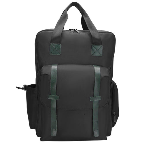 Barbers Tool Bag Portable Backpack with Front Pockets Large Capacity Backpack with Side Pocket for Barbers, Hairdressers