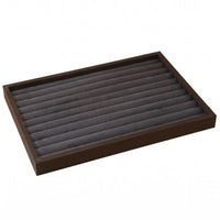 Jewelry Display Tray Rectangular Jewelry Tray Velvet-Lined