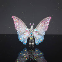 3D Moving Fluttering Butterfly Decor Iridescent Colors for Women