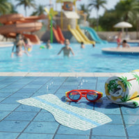 Waterproof Cover Extra-Thin Swimming Sticker 4-Layer Design Clear Cover for Children, Teenagers, Bathing