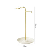 Jewelry Display Stand Gift Necklace Tree Stand Easy to Reach for Bedroom