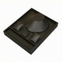 Layered Jewelry Display Flat Base Necklace Tray Safeguarding Surface