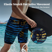 Men's Quick Dry Beach Shorts, Sun Protection, Loose Fit