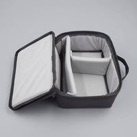 Divided Organizer Bag Velvet Lined Hand-Carry Case Movable Dividers Zippered Storage Bag