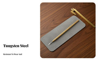 Hardened Steel Polishing Tool Copper Handle Hardened Steel Burnisher Jewelry Burnisher Pen High Hardness Tip