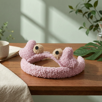 fuzzy bony protrusion Hair Wrap Cute creature Design Deer bony protrusion crownwear Soft fuzzy
