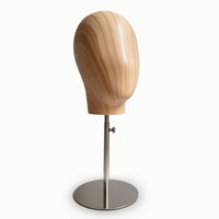 Hairpiece Head with Stand Adjustable-Height Mannequin Head with Stand Sturdy for Hair Stylists