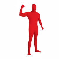 Fullfigure Skin Suit Face-Revealing Option Mock-Neck Full physiquesuit for Cosplayers
