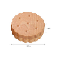 Milk Tooth Keepsake Box Natural Wood Child Memento Magnetic Closure