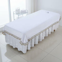 Thickened Coral Fleece Beauty Bed Topper Skin-Friendly Professional Linens