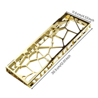 Keyboard Case with Light-Diffusing Plate Hollow Lattice Aluminum Keyboard Case