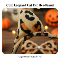 Big Cat Costume Accessories Cartoon Design Big Cat Print Dress-up Kit Print Cosplay Accessories Easy to Wear for Carnival