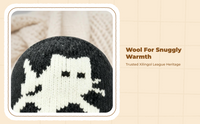 Knit Beanie Hat, Warm, Unisex, Fall Winter, Cute