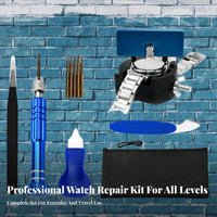 12 Pieces Beginner-Friendly Watch Case Access Er Tool Set Adjustable Watch Case Access Er Toolkit Long-Lasting for Beginners, Hobbyists