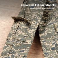 1/6 Scale Pants Combat Print 1/6 Scale Action Figure Clothes
