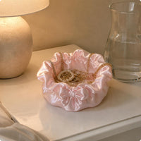 Petal-Shaped Jewelry Box Open Top Home Accessory Scratch Protection