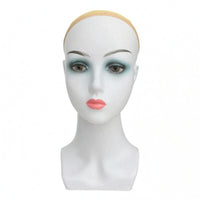Mannequin Head Display Form Smooth Surface Hairpiece Display Head Easy to Use