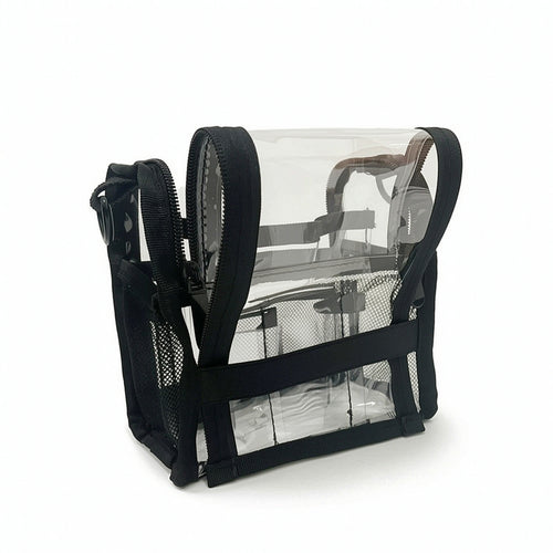 Cosmetic Case with Compartments Easy to Clean Transparent Cosmetic Bag