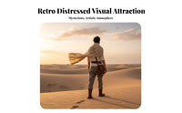 Tattered Desolate Wrap Tassel Scarf Distressed Look for Women, Adults
