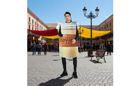 Espresso Mug Costume Funny Coffee Cup Costume Coffee Mug Outfit for Adults