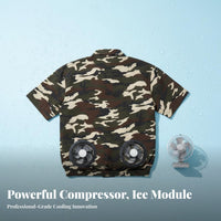 Lightweight Design Air Conditioned Work Clothes Proof Cooling Fan Work Jacket Fast Charging for Women, Hot Weather, Gardening, Warehouses