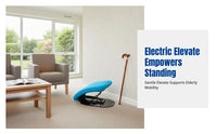 Elderly Lift Assist Pad, Electric Seat Riser, Sofa Chair Support, Adjustable Height, Remote Control Strap, Breathable Fabric