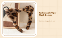 Tiger Ears Headband Cute Plush Hair Accessory Party Girls