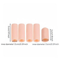 Gel Finger Cot Crack Protection Thumb Guard Stretchy