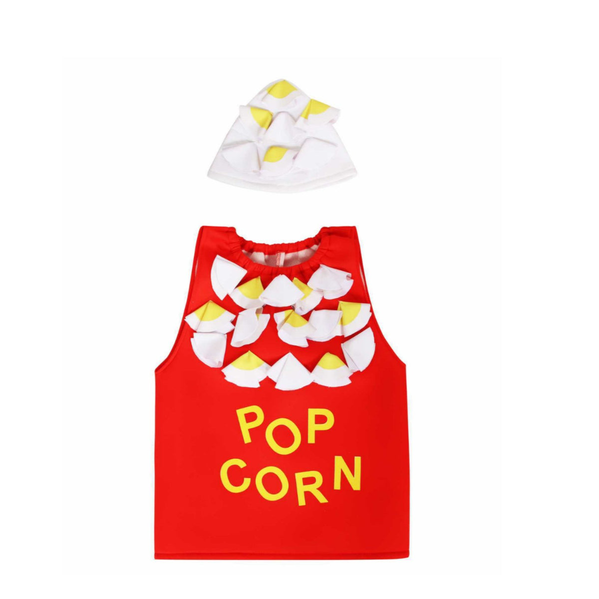 Buttered Corn Costume Playful Design Buttered Corn Box Outfit Funny Food Costume Lightweight Dress-up Clothes for Children