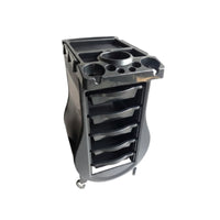 Salon Trolley Cart Cup Holders Beauty Trolley Flat Top