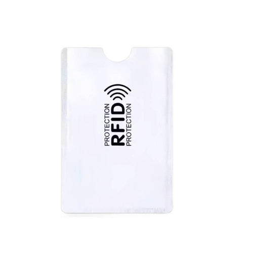Card Sleeve with Thumb Notch Slim Blocking Sleeve Safeguarding for Commuters