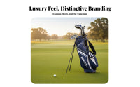 Sport Stand Bag with Wheels Large Capacity Retractable Sport Travel Bag Double Shoulder Straps Sturdy-Duty