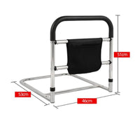 Bed Grab Bar Non-Slip Grip Bedside Grab Bar Sturdy Support for Handicap