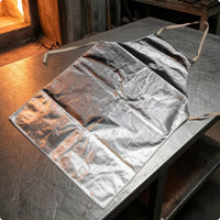 Aluminum Foil Apron Silver Heat-Resistant Apron Shiny