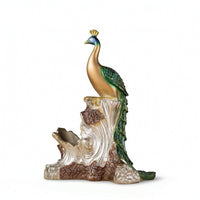 Peacock Wine Rack Decorative Peacock Wine Holder Artistic for Home Bar