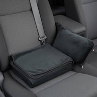 Flannel Trip Blanket Pillow Compact Trip Blanket Pillow Set Extra-Soft