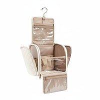 Waterproof Toiletry Case Cosmetic Organizer Hanging Bag Multi-compartment Storage Water-resistant Material Quick Access Layout Suitable for Bathroom Hotel Stay Travel Home Decoration Gift Giving