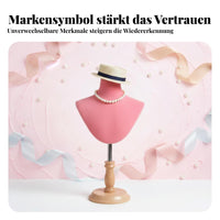 Necklace Display Bust Pinnable Half Body Mannequin Display Long-Lasting