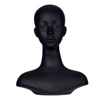 Mannequin Head with Shoulders Realistic Manikin Head with Shoulders Sturdy