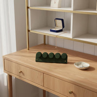 Velvet Jewelry Display Rack Scratch Resistant Storage Velvet Jewelry Holder Elegant Style 5-Slot Bracelet Display Stand for Shop Owners, Boutiques