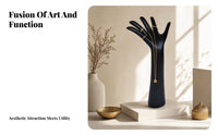Resin Hand Display Stand Smooth Finish Resin Jewelry Display Solid-Looking