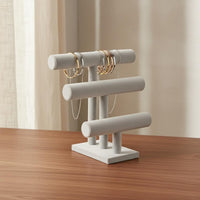 Bracelet Display Stand Velvet Covered Watch Bracelet Stand Multilevel Design