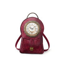 Vintage Clock Bag Adjustable Strap Fashion Accessory Special Shape