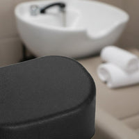 Silicone Shampoo Bowl Pillow Easy to Clean Shampoo Bowl Neck Rest Non-Slip Salon Sink Neck Support for Hairstylists, Barbershop, Spa