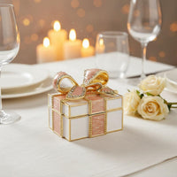 Floral Jewelry Box Romantic Accessory Storage Anti-Oxidation for Women