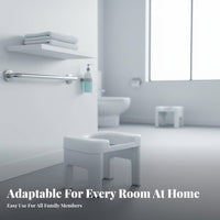 Bedside Commode Chair with Removable container Adjustable Bedside Commode