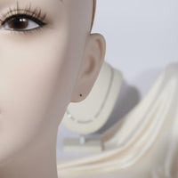 Jewelry Display Head Asian Style Hairpiece Stand Head Stable and Lightweight for Salon Owners