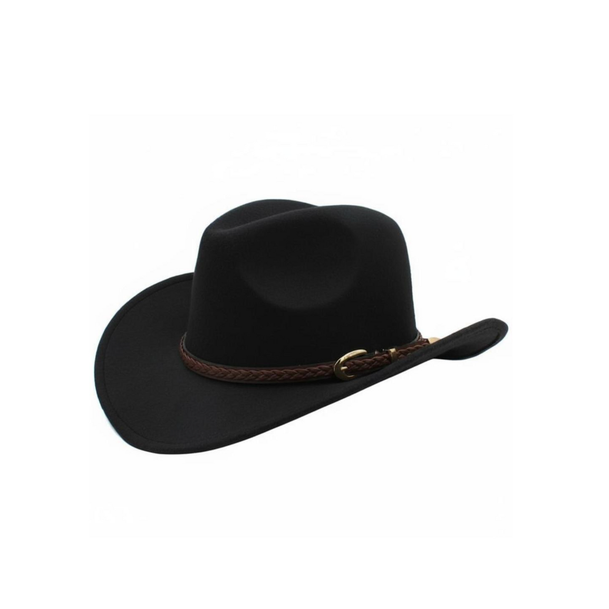 Wool cowboy hat, wide brim, unisex